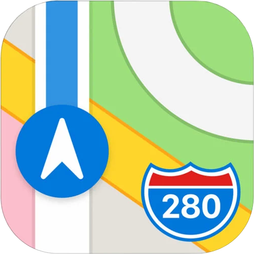 apple maps icon
